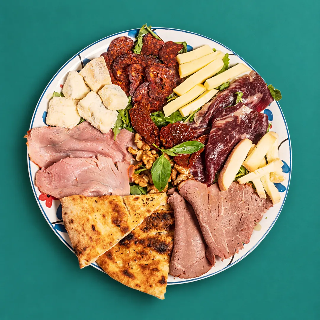 Planche mixte à partager, POMOZZA